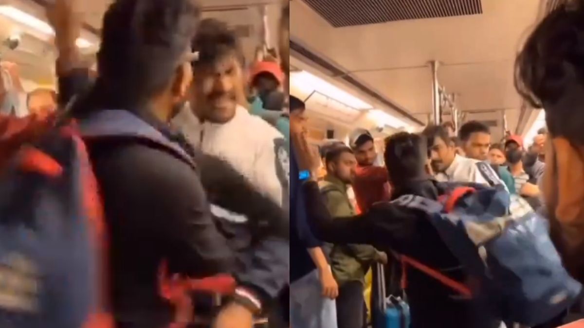 Delhi Metro Fight