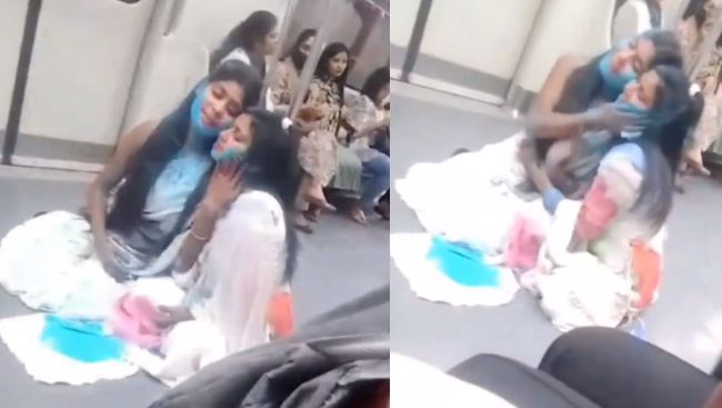 Delhi Metro Viral Video