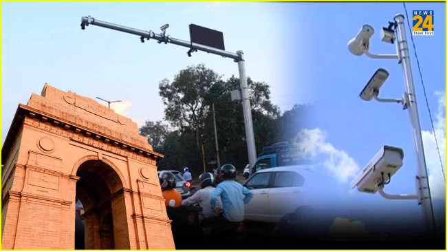 red light jump, challan camera