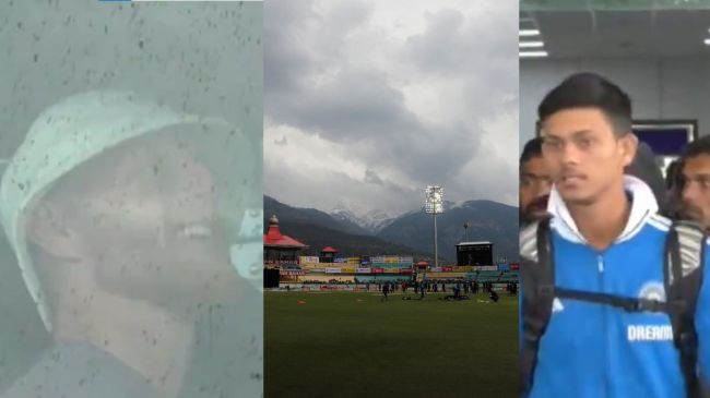 Indian England Team Reach Dharamshala practice Weather Indian England Team Reach Dharamshala practice Weather