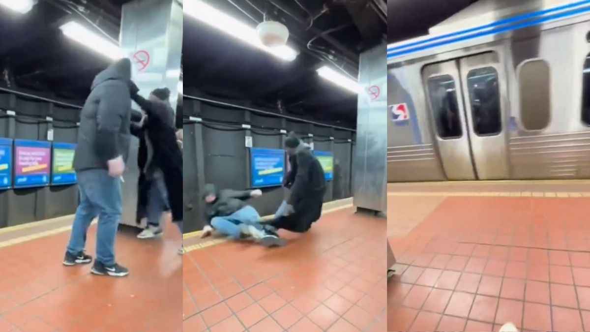 Fight at Railways Station