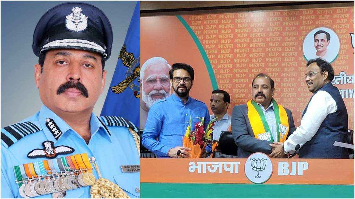 कौन हैं राकेश कुमार सिंह भदौरिया? एयर फोर्स की कमान संभाली, अब BJP में शामिल हुए