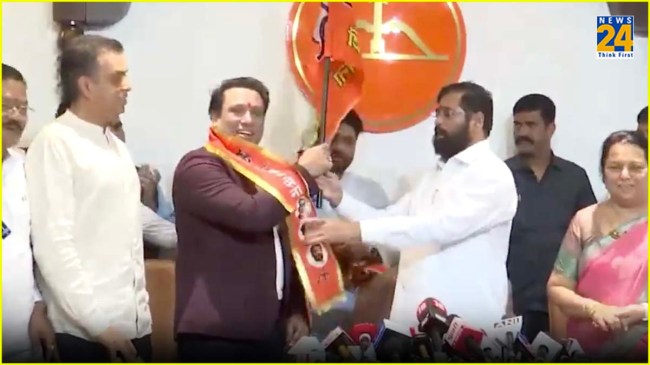 Govinda Govinda joins Shiv sena Shinde group