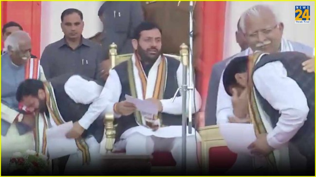 Nayab Singh Saini oath CM