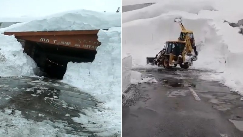 Himachal Weather Leh Ladakh Snowfall