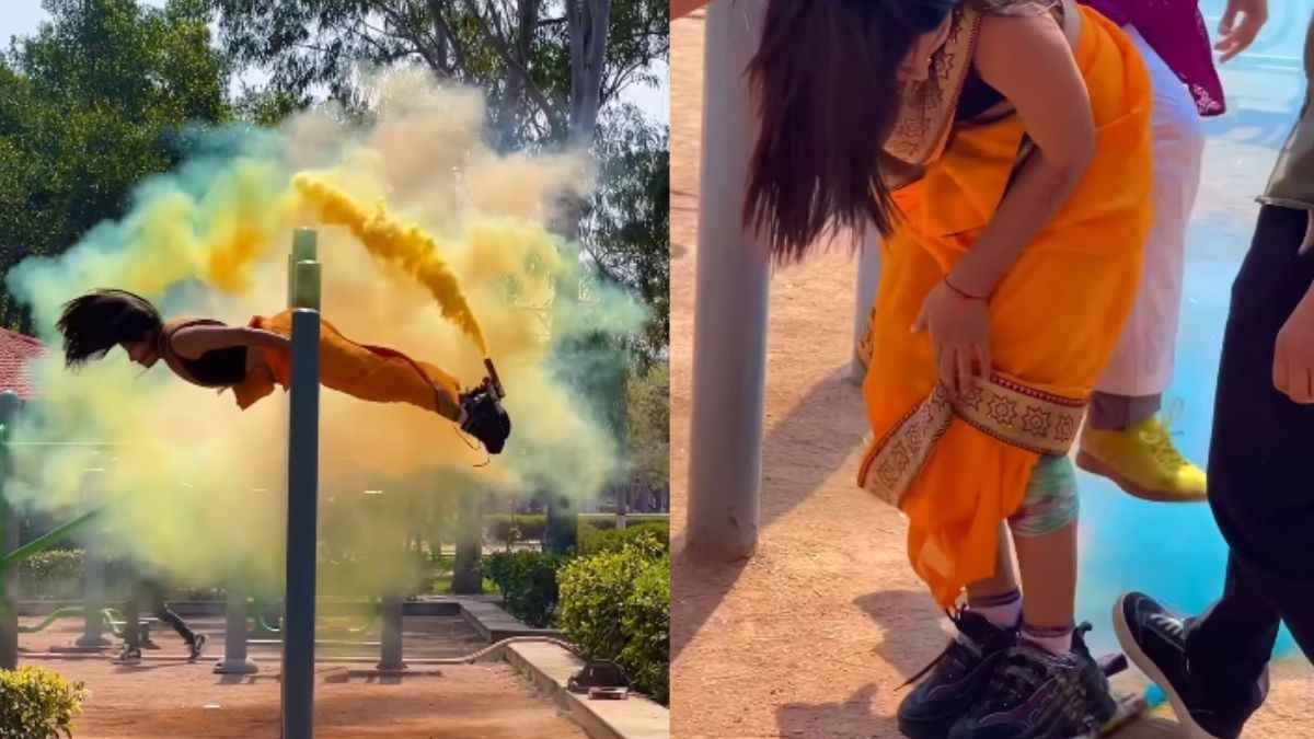 Holi Stunt Viral Video
