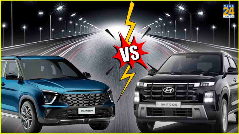 Hyundai Creta N Line Vs Creta Facelift 2024