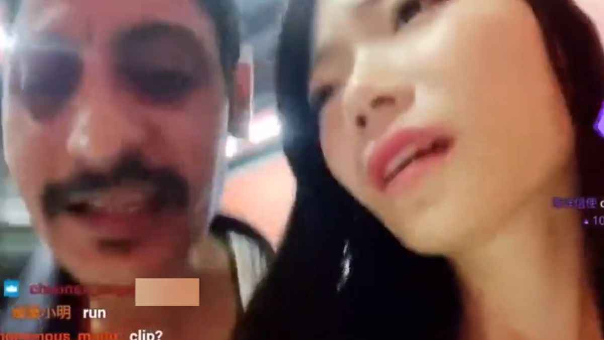 Indian Man Assaults Woman (1)