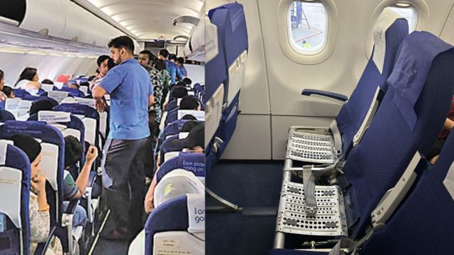 Indigo Flight Viral Photo