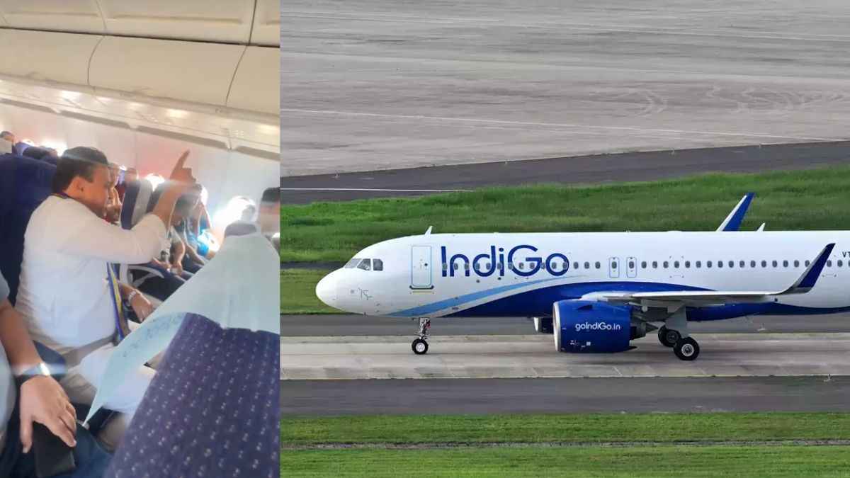 एयरपोर्ट का नाम ठीक से ना लेने पर फ्लाइट में ही भड़के बीजेपी नेता, वीडियो वायरल