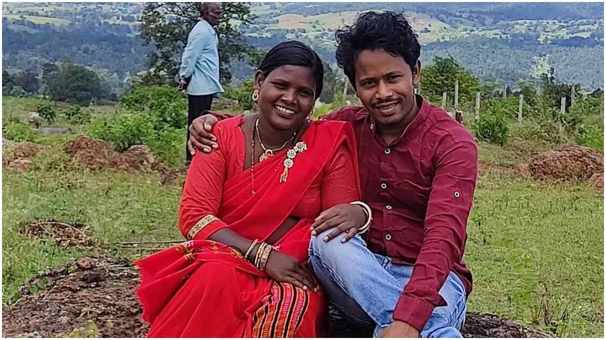 Isak Munda with his wife