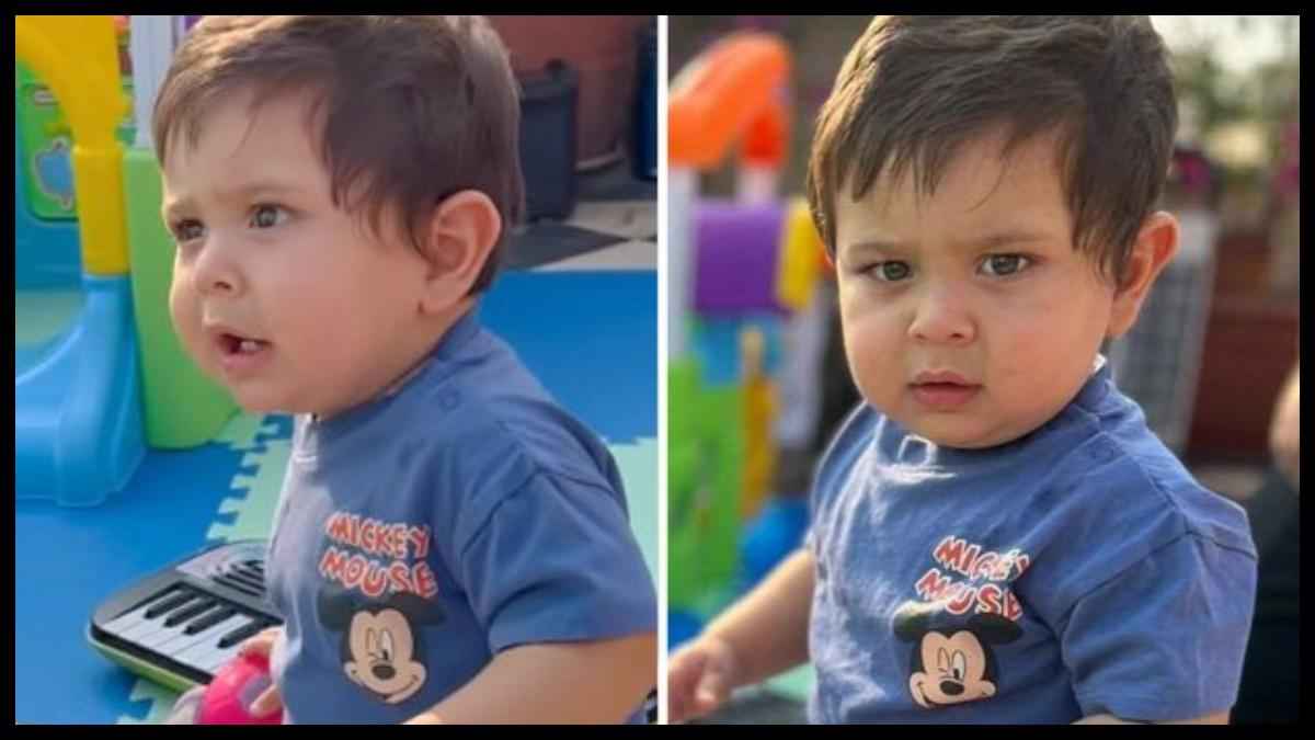 Kareena Kapoor के बेटे Jeh ने पैप्स को दिखाया अपना स्टाइल, छोटे नवाब का स्वैग फिर हुआ वायरल