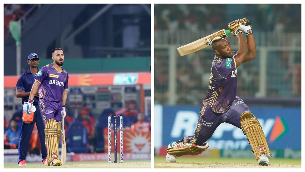 KKR vs SRH Sunrisers Hyderabad Kolkata Knight Riders Ramandeep Singh Andre Russell