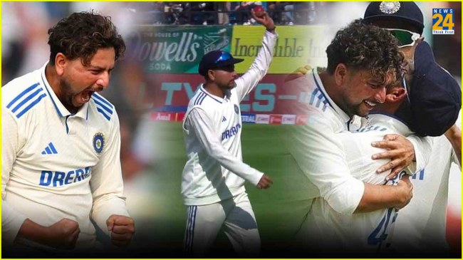 Kuldeep Yadav Become First Indian Left Arm Wrist Spinner Take 50 wickets All Formats Kuldeep Yadav Become First Indian Left Arm Wrist Spinner Take 50 wickets All Formats