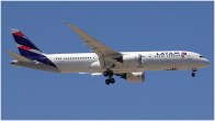 LATAM Airlines' Boeing 787 Dreamliner Plane