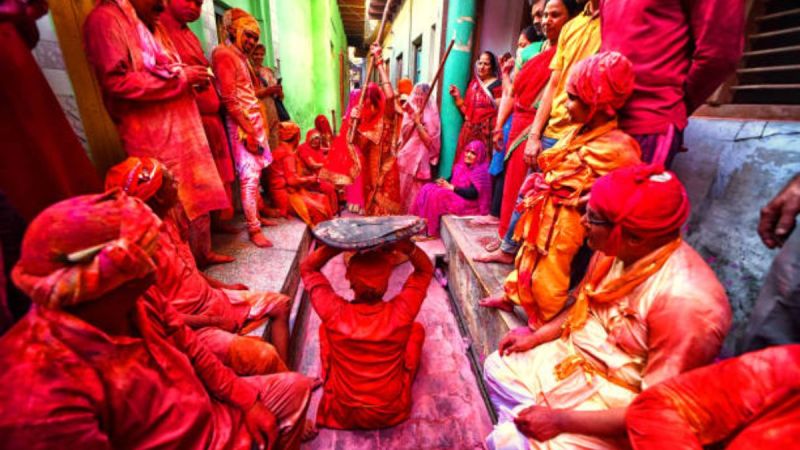 Lathmar Holi Barsana