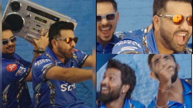 IPL 2024 Mumbai Indians New Video Rohit Sharma Ishan Kishan Enjoyment Jasprit Bumrah Hardik Pandya Dance