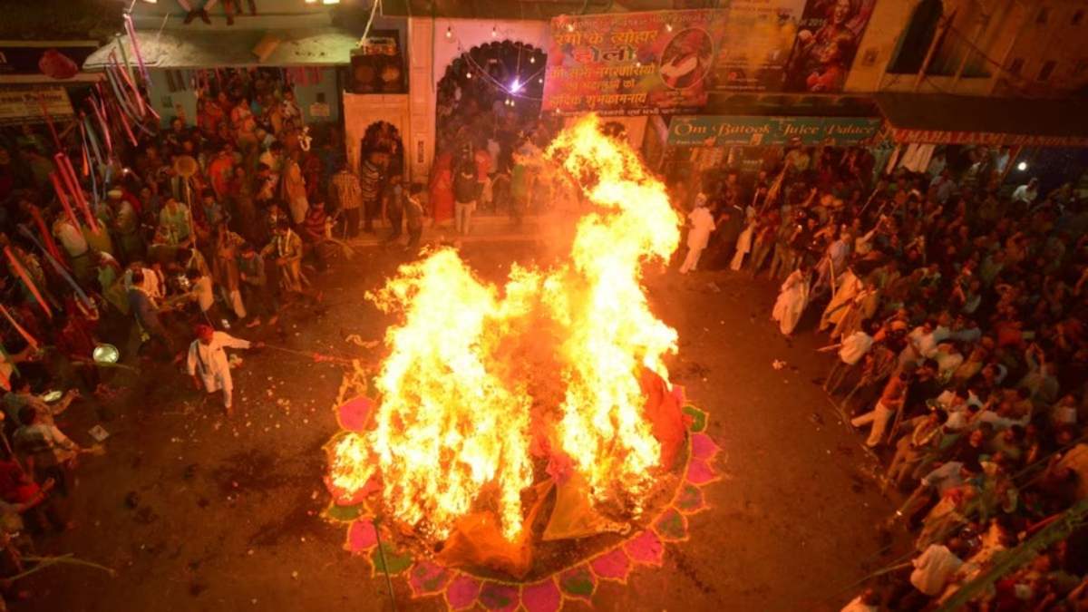 Madhya Pradesh Holika dahan