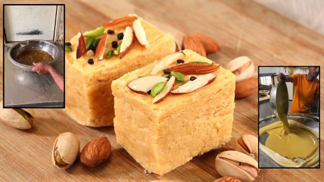 Making of Soan papdi