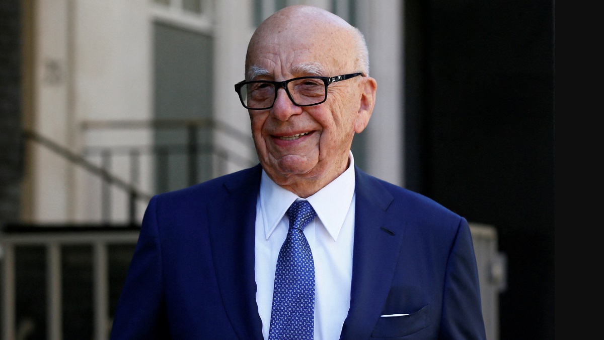 Media Tycoon Rupert Murdoch