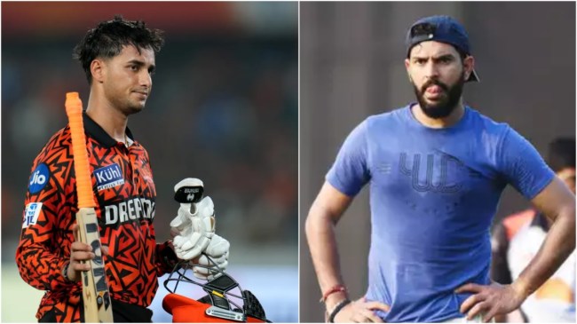 SRH vs MI IPL 2024 Abhishek Sharma 23 Balls 63 Runs Knock Yuvraj Singh Angry