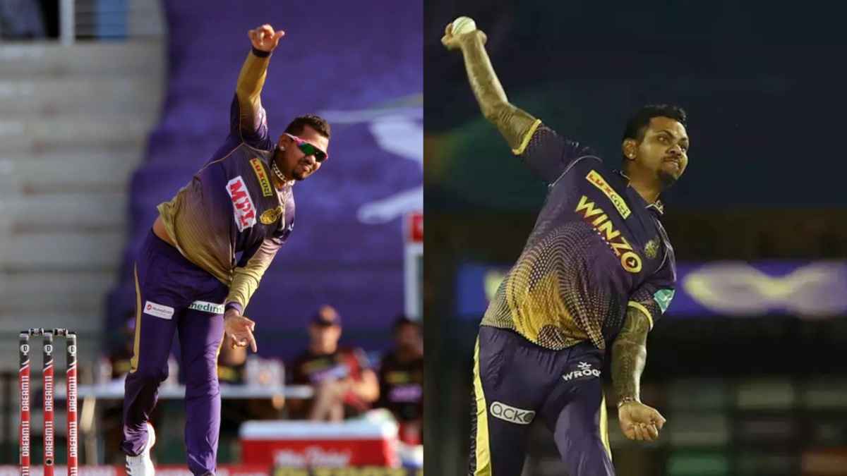 IPL 2024 Sunil Narine Illegal Bowling Action Chuck Delivery Social Media viral Video