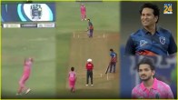 Munawar Faruqui Takes Sachin Tendulkar Wicket ISPL T20 League Exhibition Match