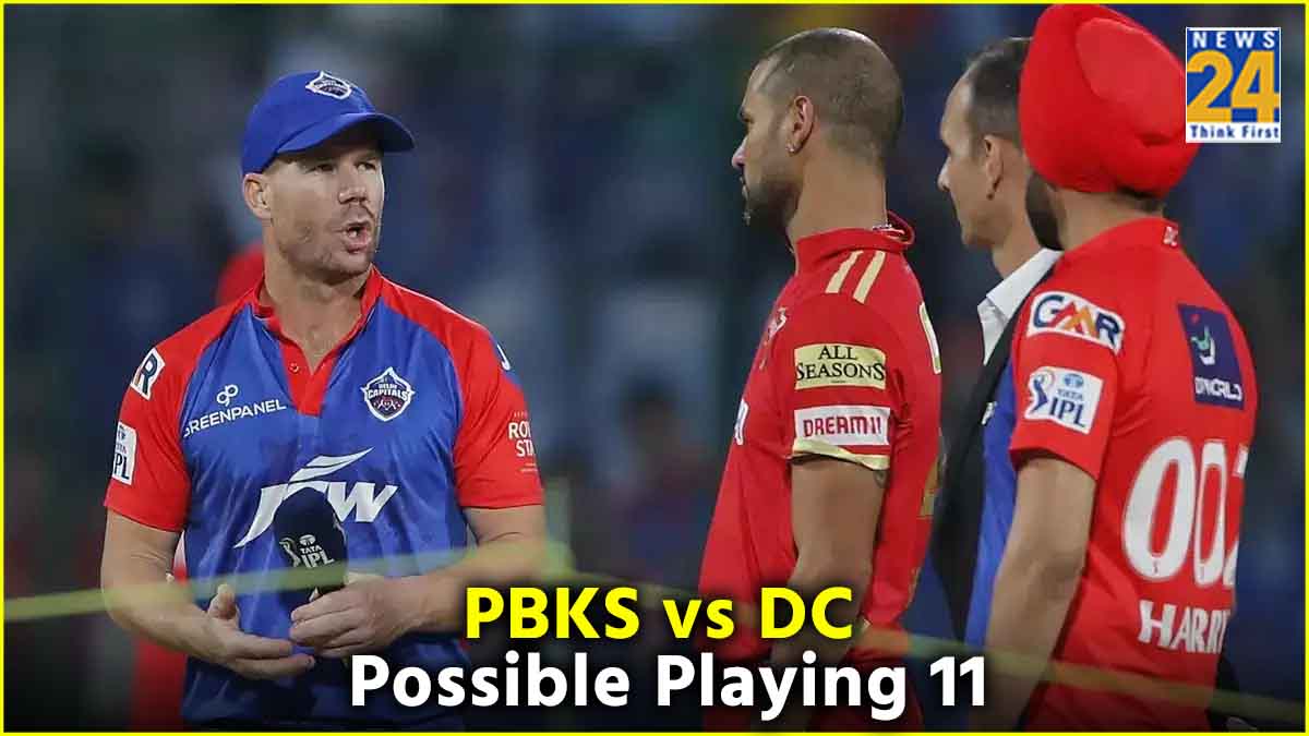 IPL 2024 Match 2 PBKS vs DC Possible Playing 11 Delhi Capitals Punjab Kings