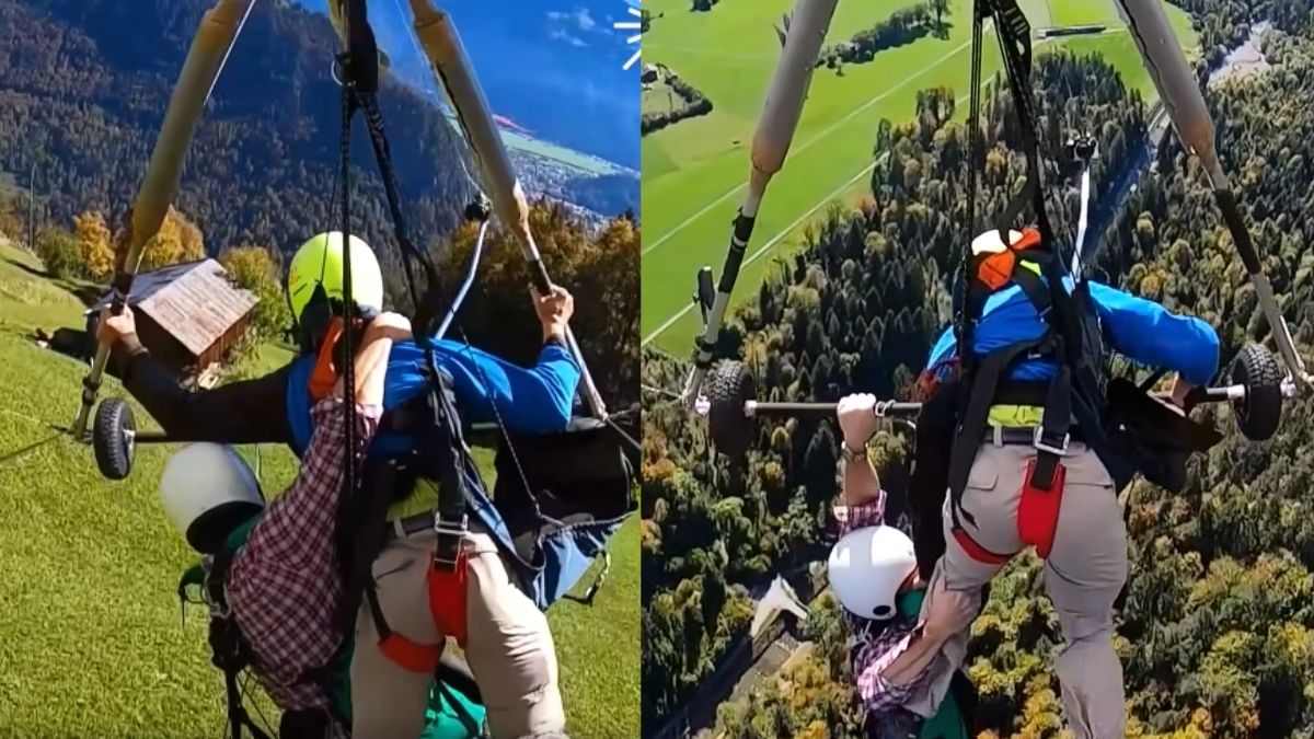 Paragliding Ride Viral Video