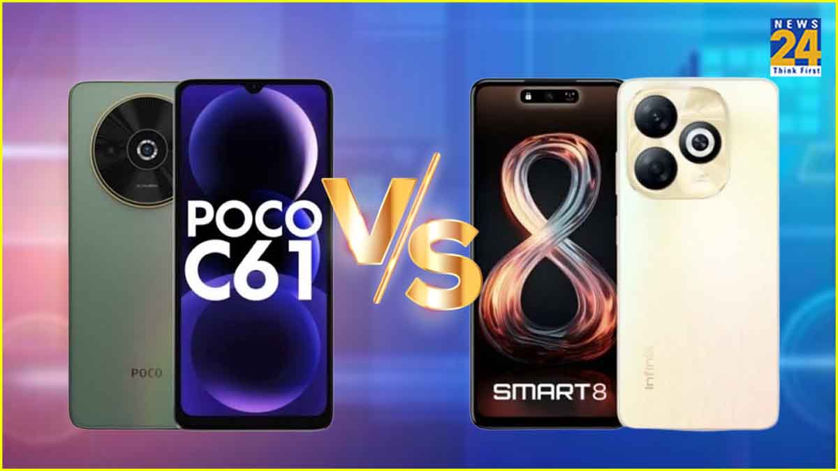 Poco c61 Vs Infinix Smart 8 full Comparison