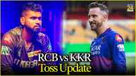 RCB vs KKR Live toss update Royal Challengers Bengaluru Kolkata Knight Riders