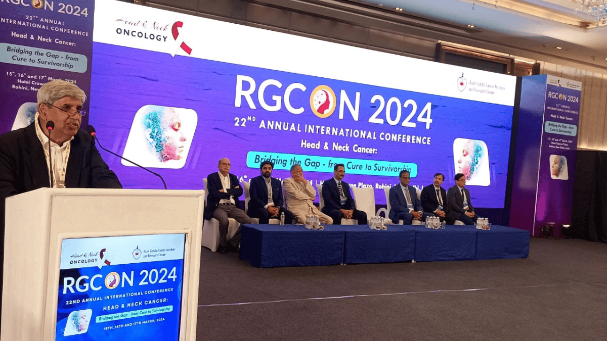 आरजीकॉन 2024: हेड-नेक कैंसर से घबराएं मत, AI की मदद से 80% मामले हो रहे ठीक