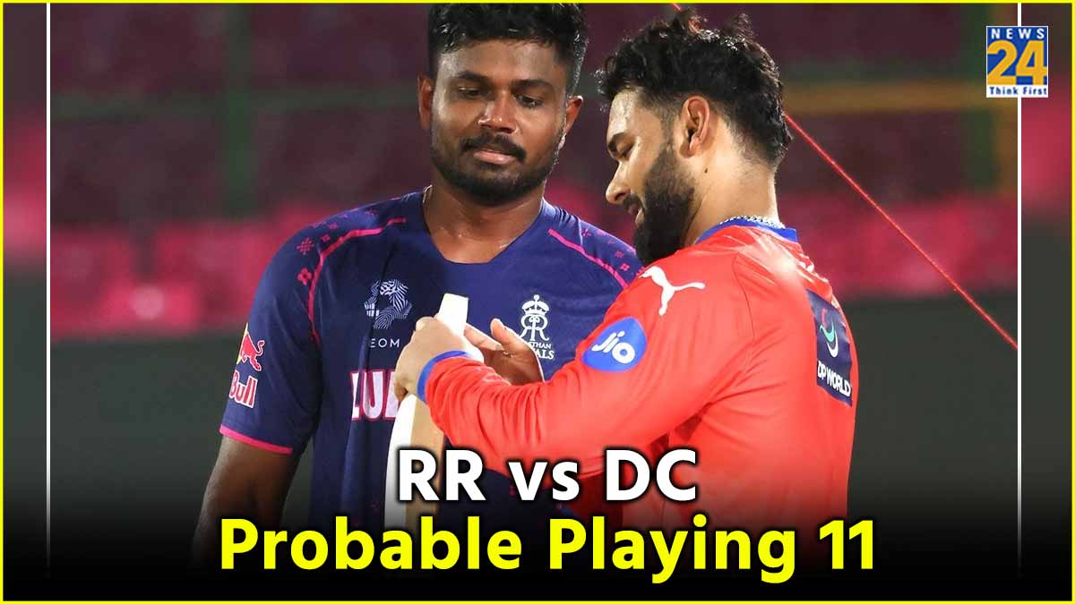 RR vs DC Probable Playing 11