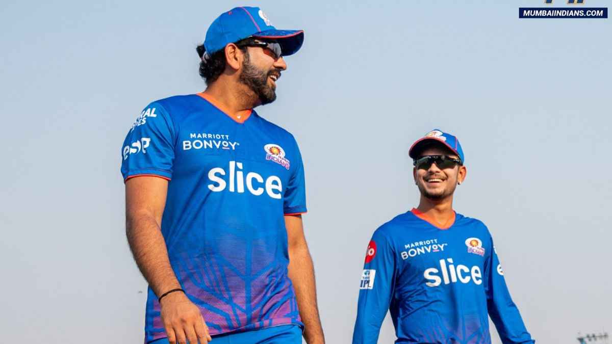 IPL 2024 ishan kishan join mumbai indians camp fans wait rohit sharma