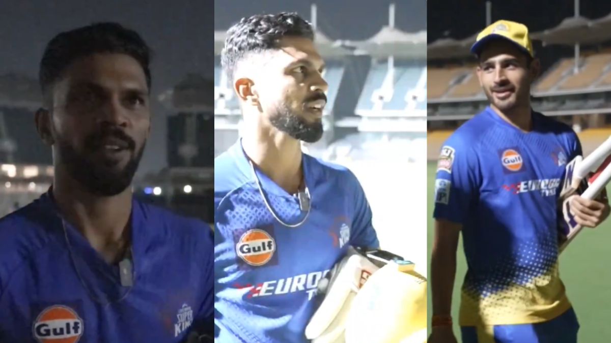 IPL 2024 Chennai Super Kings Start Practice Chepauk Stadium Ruturaj Gaikwad MS Dhoni