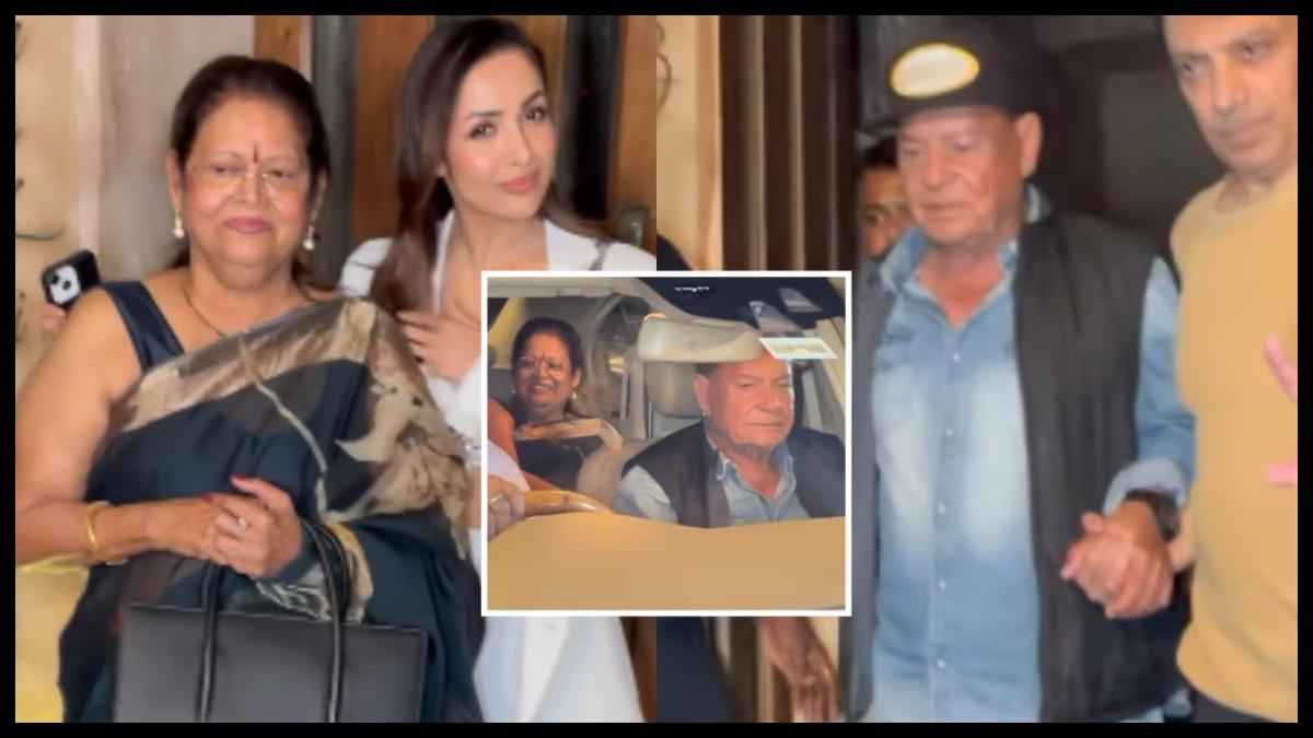 Arbaaz Khan के पापा के साथ दिखीं Malaika Arora की मम्मी, यूजर्स बोले- ये रिश्ता क्या कहलाता है?
