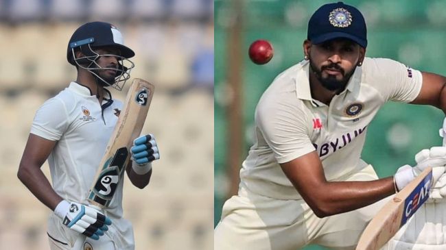 Ranji Trophy 2024 mumbai vs vidarbha Fans React Shreyas iyer Bad Form