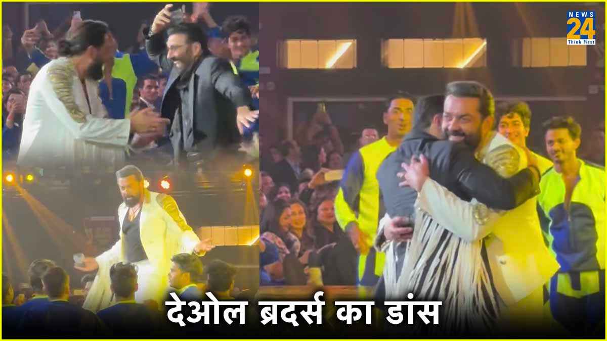 Sunny Deol बने Animal के 'अबरार', सिर पर ग्लास रखकर Jamal Kudu पर किया डांस, देखें वायरल Video