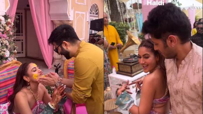 Surbhi Chandna Haldi Ceremony
