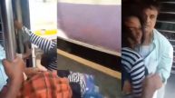 Train Stunt Viral Video