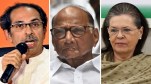 Udhav Thackrey, Sharad Pawar, Sonia Gandhi