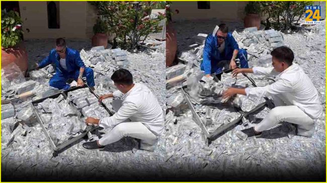 Money On The Road Viral Video