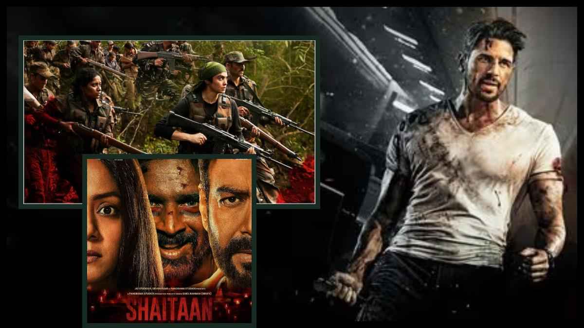 Yodha vs Bastar की बॉक्स ऑफिस पर कितनी कमाई? 100 करोड़ से चंद कदम दूर Shaitaan