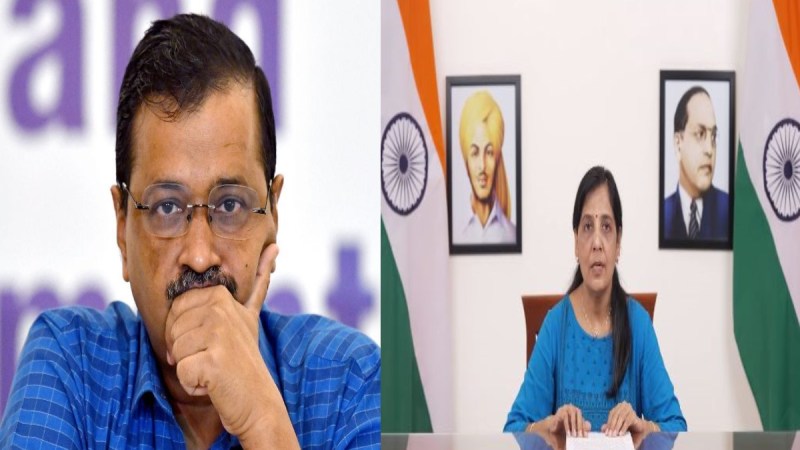 aap arvind kejriwal sunita kejriwal
