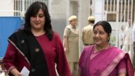 bansuri swaraj fulfilled her promise to sushma swaraj
