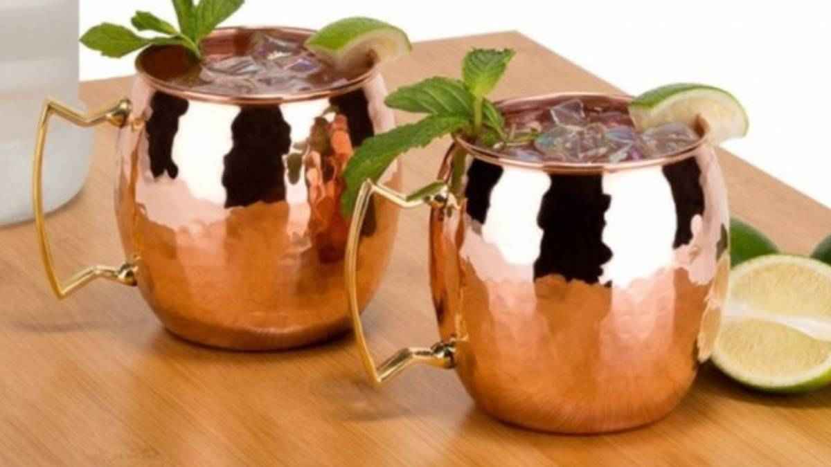 copper bottle