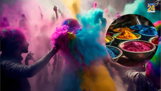 holi colours