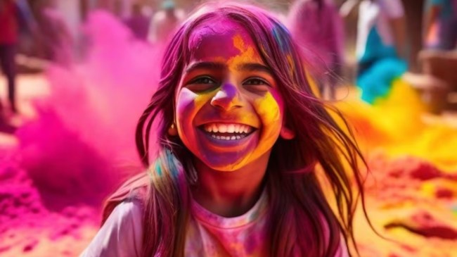holi tips for kids