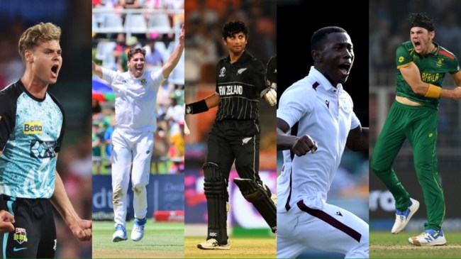 IPL 2024 First Season For Five Players Debut Rachin Ravindra Sameer Rizvi Gerald Coetzee IPL 2024 First Season For Five Players Debut Rachin Ravindra Sameer Rizvi Gerald Coetzee