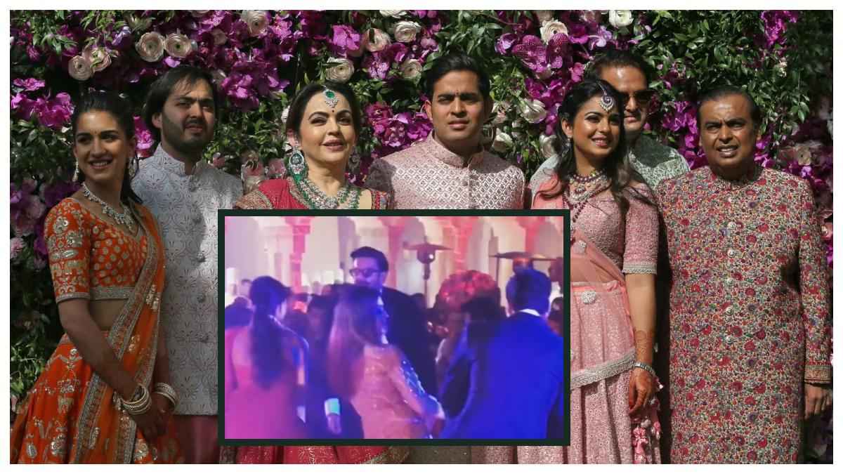 isha Ambani pre wedding video viral